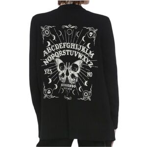 Hot Topic Spirit Board Open Cardigan Size Medium